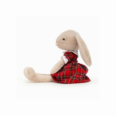 Jellycat Lottie Konijn Tartan | LH5926017